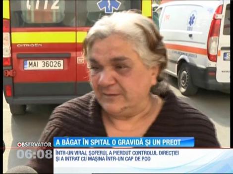 Un taximetrist beat a trimis pe patul de spital o femeie însărcinată şi un preot