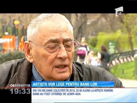 În ciuda succesului în ţară şi afară, artiştii români se plâng că nu-şi primesc partea leului. Banii proveniţi din drepturile de autor ajung mai mult la casele de discuri şi cântăreţii de afară