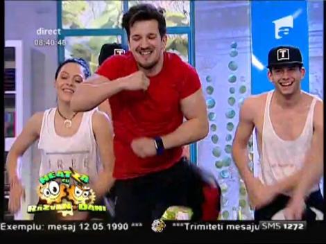 Florin Neby a făcut senzație pe ritmurile melodiei "El Meneaito"