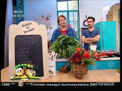 Rețeta zilei - "Clătite iubite" cu spanac și urdă