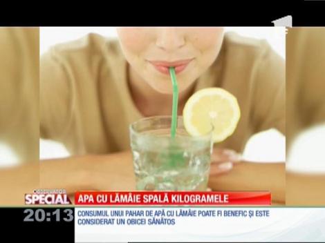 Special! Apă cu lăm&acirc;ie spală kilogramele