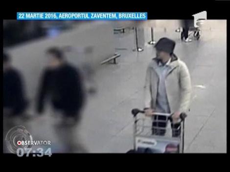 Al treilea terorist implicat în atentatele din Belgia, rămâne în continuare neidentificat