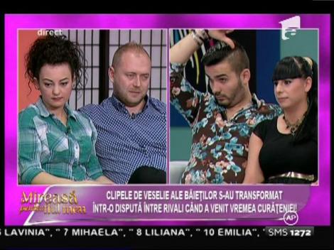 Joaca băieților s-a transformat într-o răfuială între rivali!