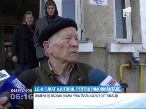 Un escroc de 60 de ani a lăsat mai mulţi pensionari din Gorj fără banii de înmormântare