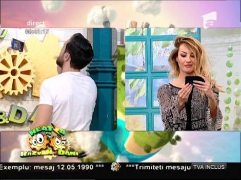 Flavia şi Dani, dans virtual: "Am simţit o mână pe unde nu trebuie!"