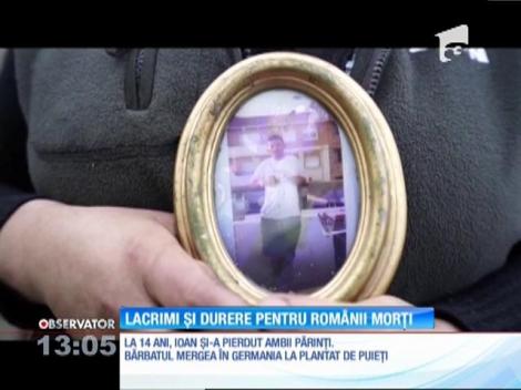Lacrimi şi durere pentru familiile şi prietenii românilor morţi pe o autostradă din Cehia