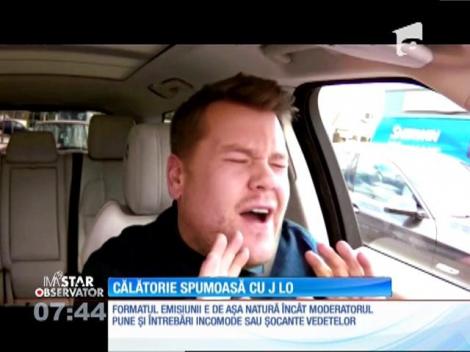 Britanicul care face karaoke în maşină cu vedetele din SUA