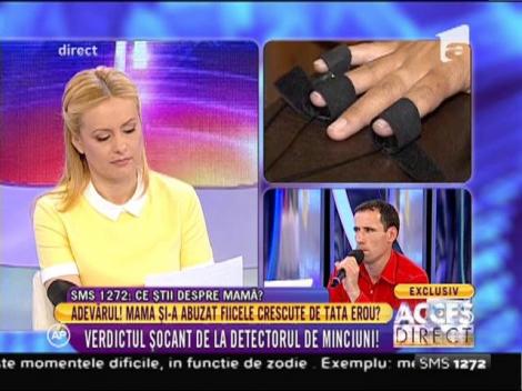 Verdictul detectorului de minciuni: Domnica și-a abuzat cele trei fetițe