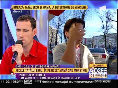 Domnica, mama celor trei fetițe, nu o mai interesează copilele sale