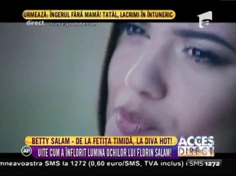 Betty Salam, de la fetița timidă, la diva hot!