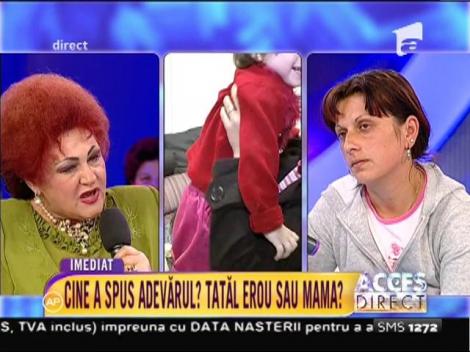 Mama celor trei fetițe: "Nu vreau iertarea soțului"
