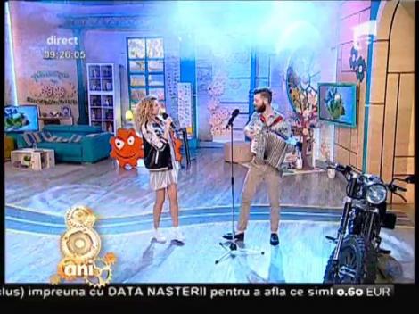 După „Eroina” vine „Adrenalina”. Ecaterine & Dimitri au făcut show pe platoul „Neatza”