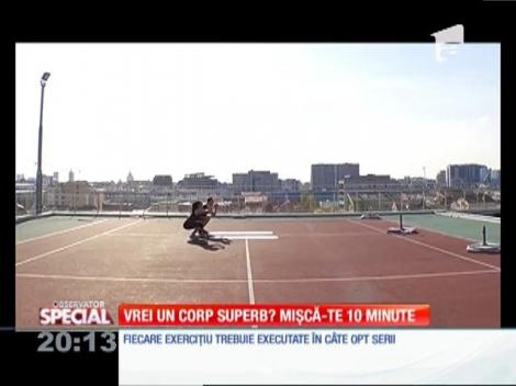 Special! Corp superb cu doar 10 minute de antrenament pe zi