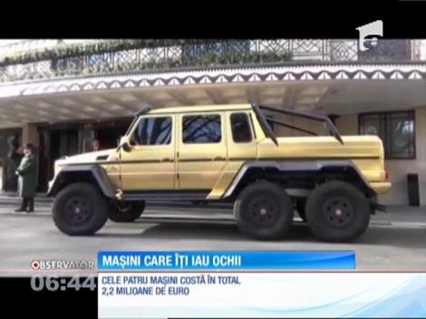 Un miliardar saudit și-a etalat flota auto de milioane de euro, în Londra