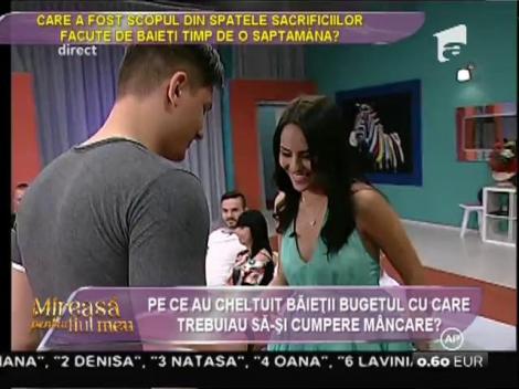 Băieții și-au sacrificat bugetul de cumpărături pentru cadourile fetelor!