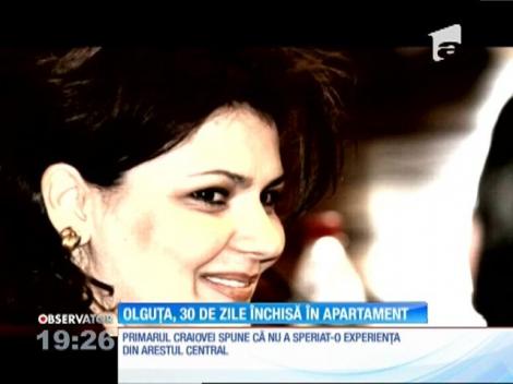 Primarul Craiovei, Lia Olguţa Vasilescu, după o noapte petrecută în spatele gratiilor: ”Condiţiile nu sunt dramatice asa cum se spune”