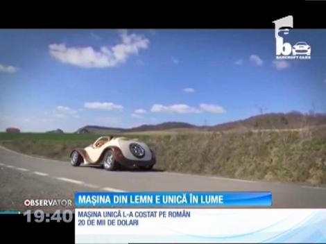 Un român a construit o maşină unică în lume
