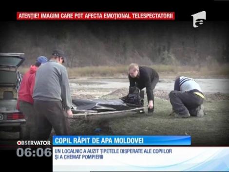 Un băiețel de nouă ani s-a înecat în râul Moldova