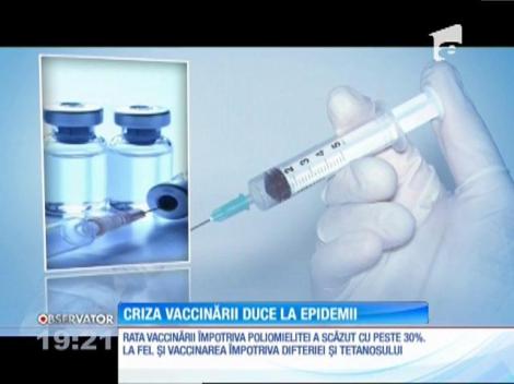 Părinții refuză să-și ducă copiii la vaccin