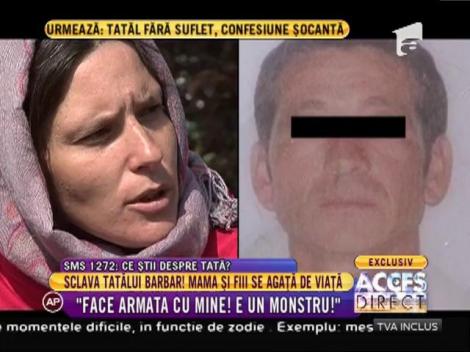 Sclava tatălui barbar! Mama și fiii și-au găsit liniştea în stradă