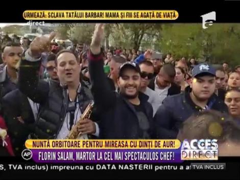 Nuntă orbitoare pentru mireasa cu dinți de aur!