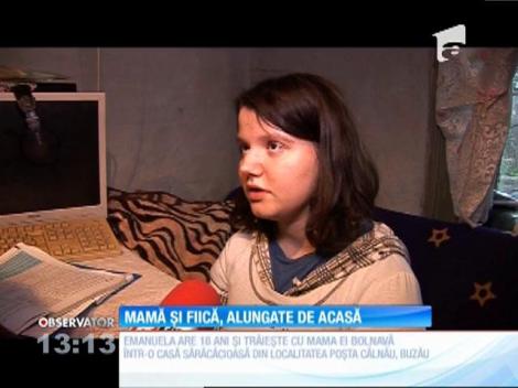 O copilă de 9 ani, din judeţul Buzău, a fost alungată de acasă de tată