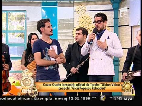 Cezar Ouatu lansează, alături de Taraful "Silvian Voicu", proiectul "Gică Petrescu Reloaded"
