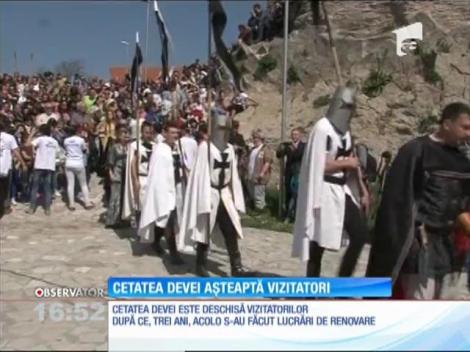 Cetatea Devei a renăscut, după 3 ani de renovări