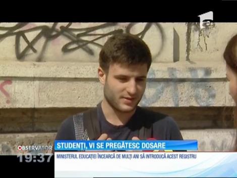 Ministerul Educaţie pregăteşte dosare pentru studenți