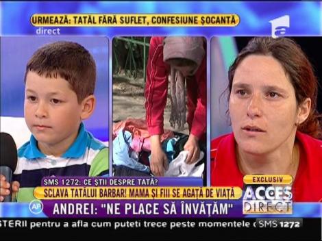 Tatăl barbar ia alocația copiilor!