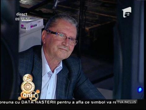 Tatăl lui Dani Oţil, pentru prima dată într-un platou tv