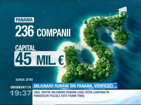 Fiscul ia la puricat milionarii din România care au companii în Panama
