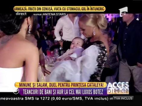 Teancuri de bani și aur la cel mai luxos botez