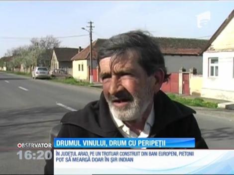Drumul Vinului poate fi străbătut doar în șir indian!