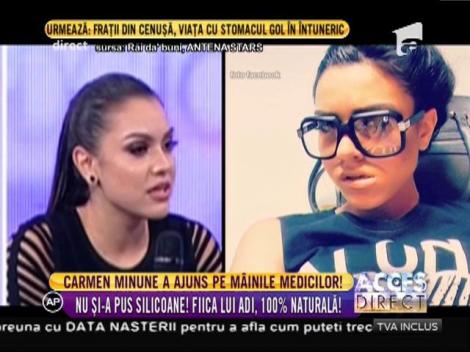 Carmen Minune a ajuns la spital: ”Mi-a afectat coloana”