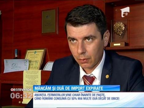 Mare atenţie! Mâncăm ouă expirate, din import chiar dacă ştampila de pe ele spune altceva