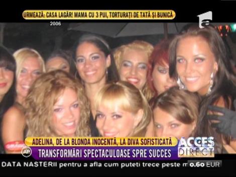 Adelina Pestrițu, de la blonda inocentă, la diva sofisticată