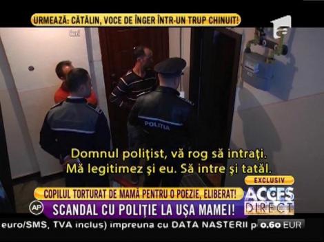 Copilul de 9 ani torturat de mamă pentru o poezie, eliberat!