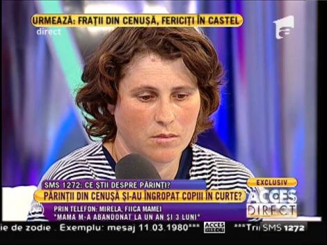 Mama din cenușă: ”Am uitat de fiica mea!”