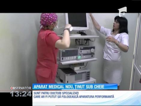 Aparat medical nou, ținut sub cheie la Spitalul Judeţean Piatra Neamţ