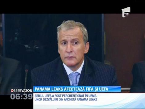 Poliția elvețiană a percheziționat sediul UEFA, după dezvăluirile din Panama Papers