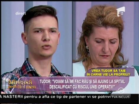 Tudor: ”Voiam să îmi fac rău și să ajung la spital descalificat, cu riscul unei operații!”