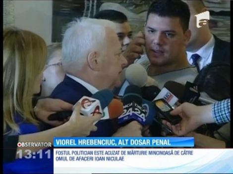 Fostul politician, Viorel Hrebenciuc, acuzat într-un alt dosar penal