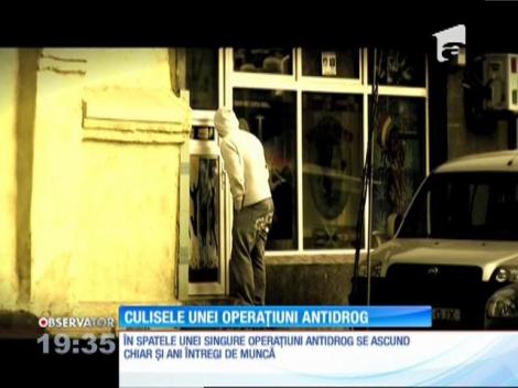 Culisele unei acțiuni antidrog. În spatele unei singure operaţiuni se ascund chiar şi ani întregi de muncă