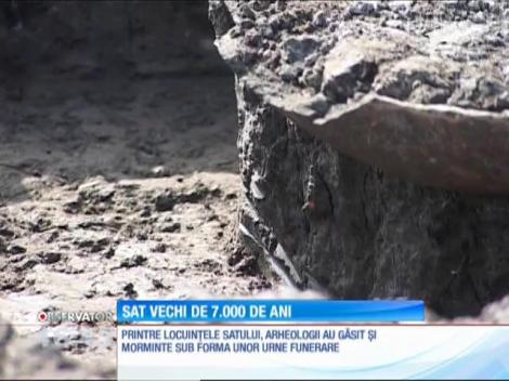 Sat vechi de 7000 de ani, descoperit pe șantierul autostrăzii Sebeş -Turda