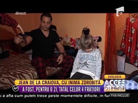 Jean de la Craiova a fost, pentru o zi, tatăl a 4 copii loviți de soartă