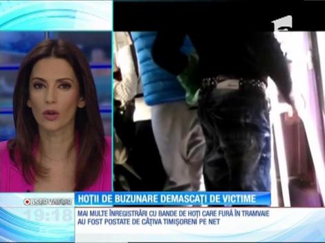 Hoţii de buzunare din tramvaiele din Timişoara, demascaţi de victime