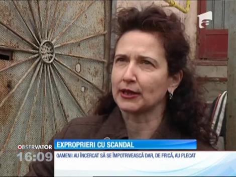 20 de familii expropriați cu scandal