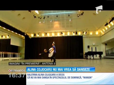Balerina Alina Cojocaru nu mai vrea să danseze
