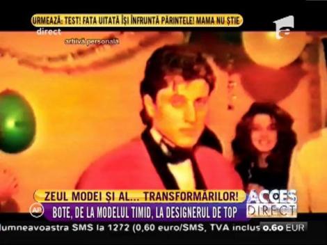 Cătălin Botezatu, de la modelul timid, la designerul de top